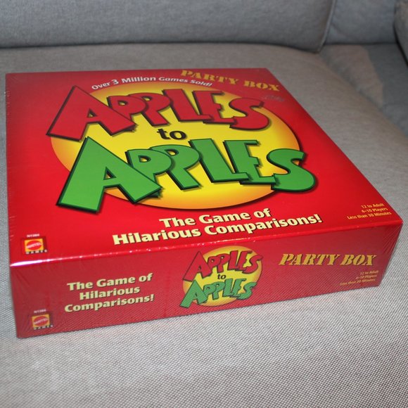 3/$77❤️new sealed Apples To Apples game Party Box Mattel Games - Picture 4 of 4